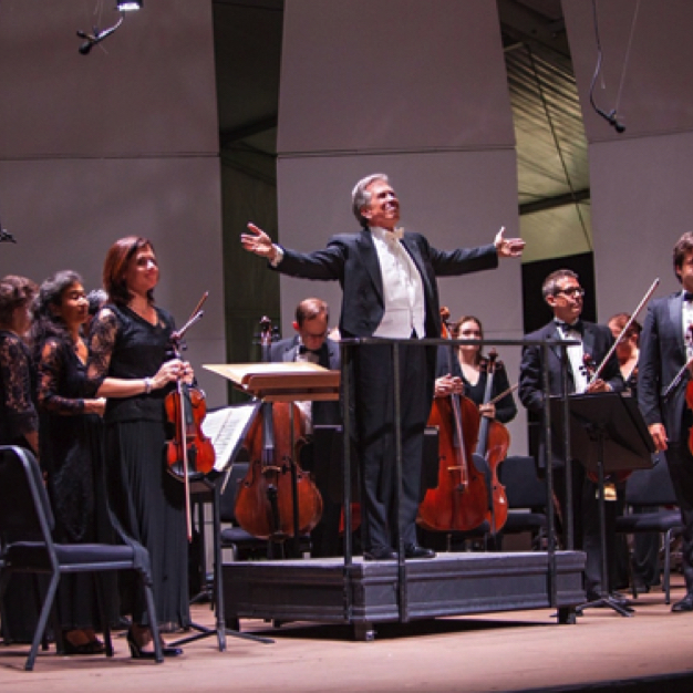 Conducting at Classical Tahoe Festival