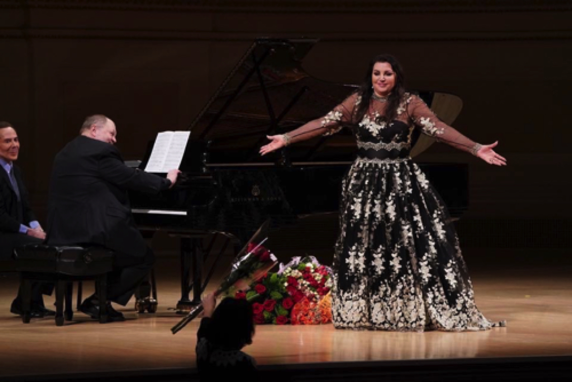 In recital with Maria Guleghina
